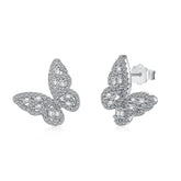 Butterfly Shape Stud Earrings - Lupine