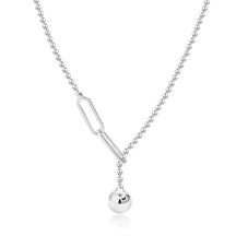 Dainty Ball Charm Pendant Necklace - Lupine